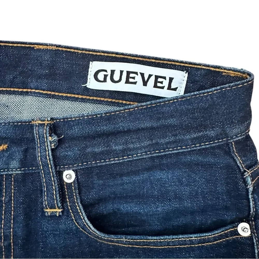 Guevel Men’s Bodie Slim Jeans Dark Wash 31”